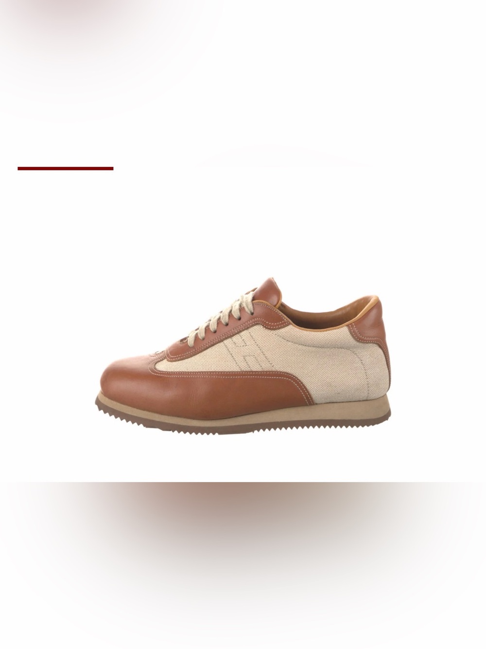 Hermes Vintage Leather Sneakers size 37